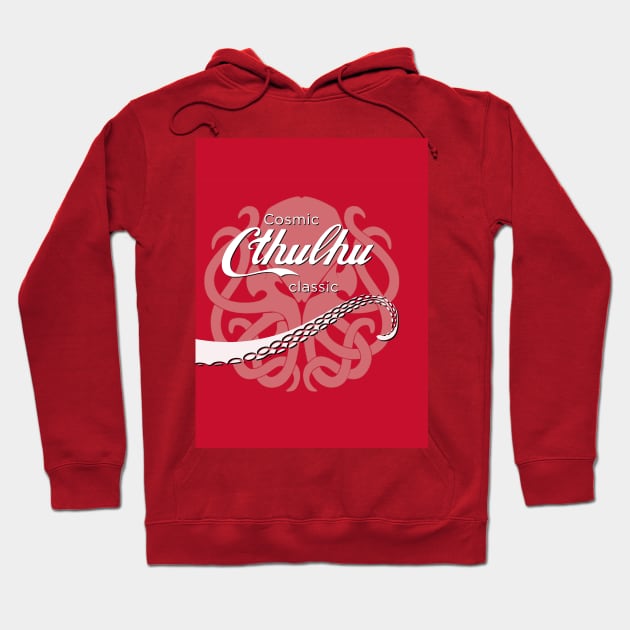 Cosmic Cthulhu Classic - A Parody. Hoodie by OriginalDarkPoetry